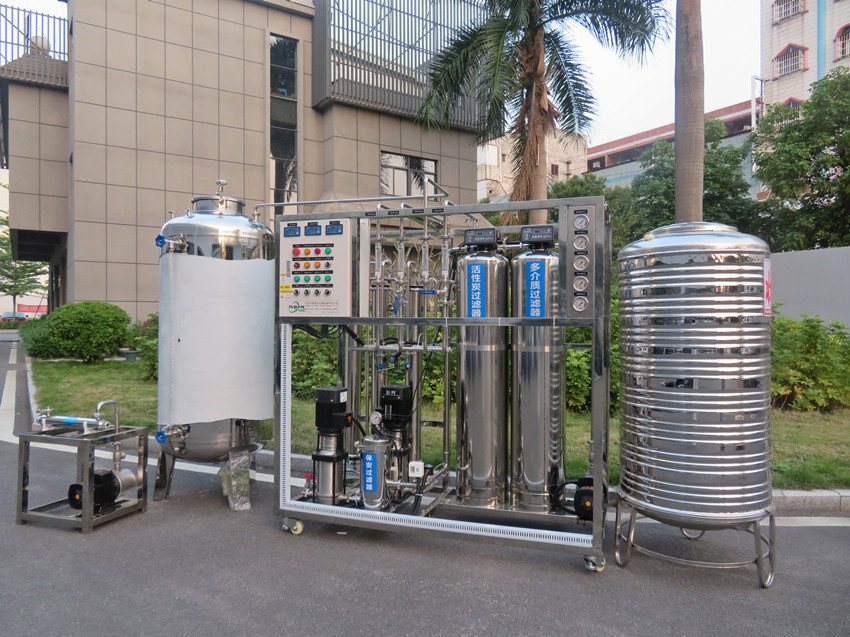 一類二類醫療器械用無菌雙級RO純化水設備_250L/H全自動純化水系統
